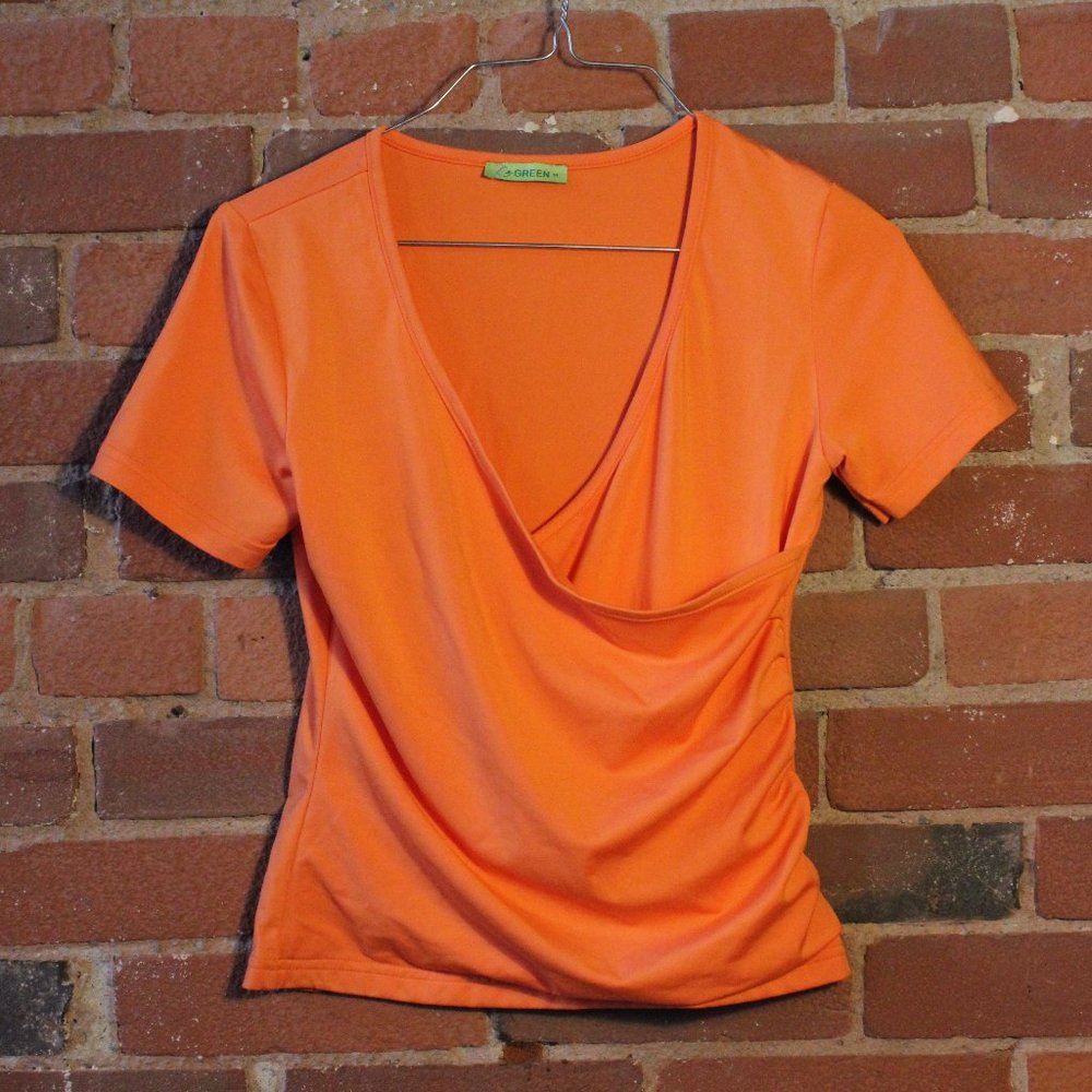 vintage neon spandex top
